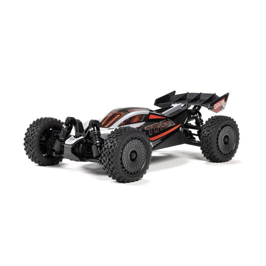 TYPHON GROM 223S BLX Brushless 4X4 Small Scale 1/14 Buggy RTR, Silver by ARRMA (