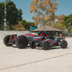 TYPHON GROM 223S BLX Brushless 4X4 Small Scale 1/14 Buggy RTR, Silver by ARRMA (