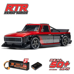 1/12 ARRMA INFRACTION GROM 3S 80kph Red RTR RC Car Including Battery and Charger