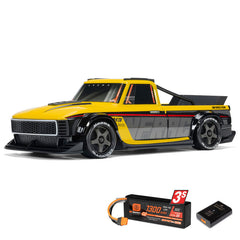 1/12 ARRMA INFRACTION GROM 3S 80kph Yellow RTR RC Car Including Battery and