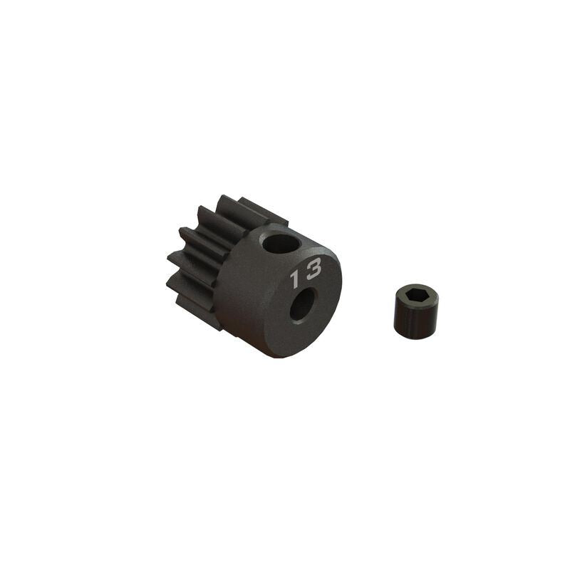 13T 0.8Mod 1/8 Inch Bore CNC Steel Pinion Gear by ARRMA