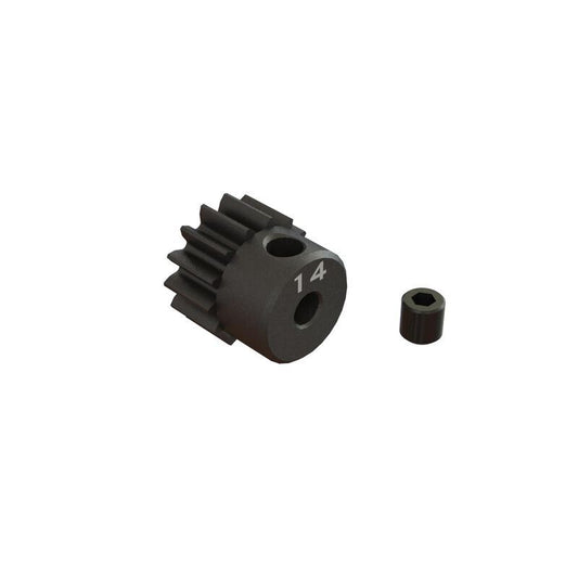 14T 0.8Mod 1/8 Bore CNC Steel Pinion Gear by ARRMA