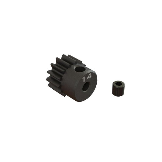 14T 0.8Mod 1/8" Bore CNC Steel Pinion Gear