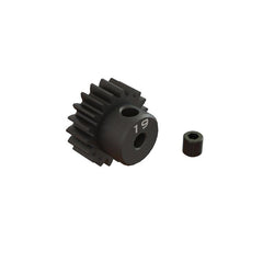 19T 0.8Mod 1/8 Bore CNC Steel Pinion Gear by Arrma