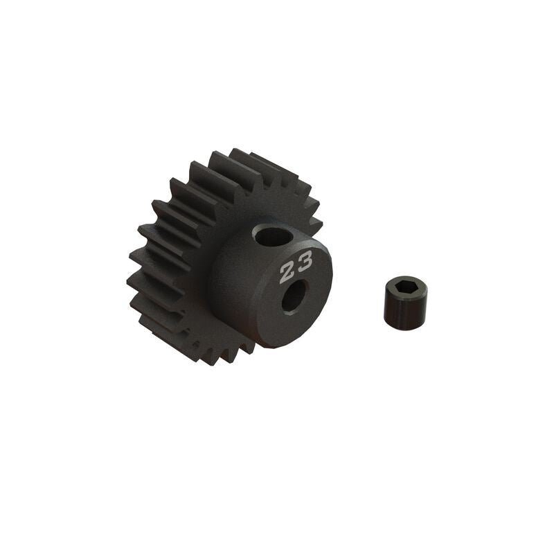 23T 0.8Mod 1/8 Bore CNC Steel Pinion Gear by ARRMA