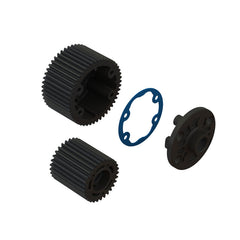 Diff Case and Idler Gear Set (47/15T, 0.8M) Gorgon by ARRMA