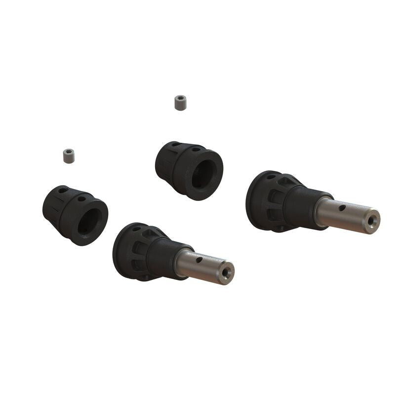 CVD Driveshaft Diff Outdrives & Wheel Axles (Pr) 4S BLX Mojave, V2 Kraton, Outca