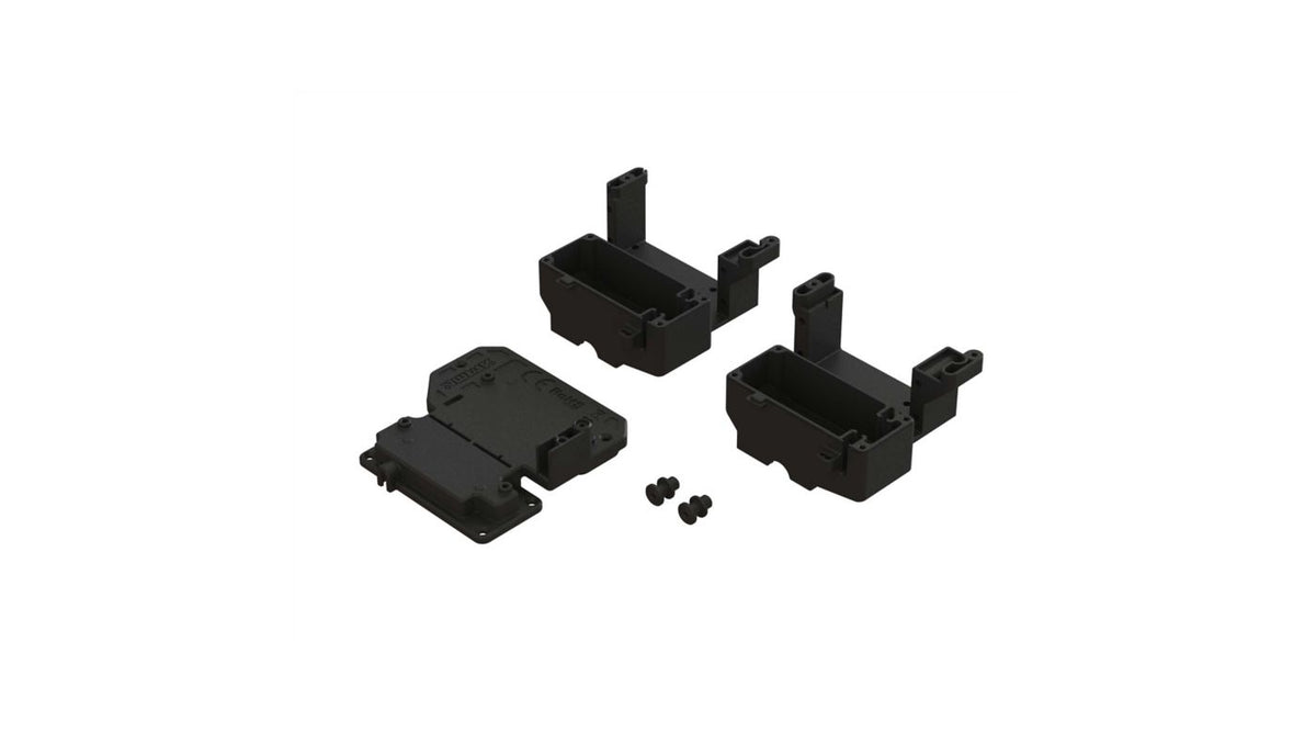 Receiver Box 8S Kraton/Outcast Std & 1/5th Servo Mounting by ARRMA