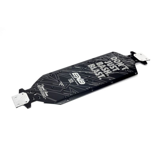 EXtreme Bash (EXB) Chassis 510mm CNC 7075 T6 Aluminum 5mm Thick 8S Kraton by ARR