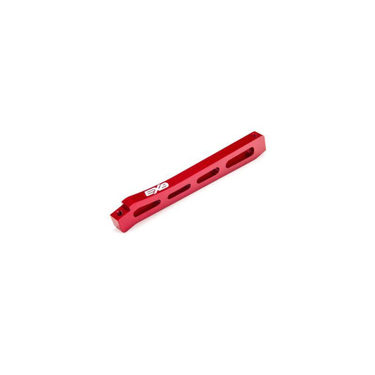 Front Center Chassis Brace Aluminum 118mm Red by Arrma