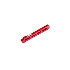 Front Center Chassis Brace Aluminum 118mm Red by Arrma
