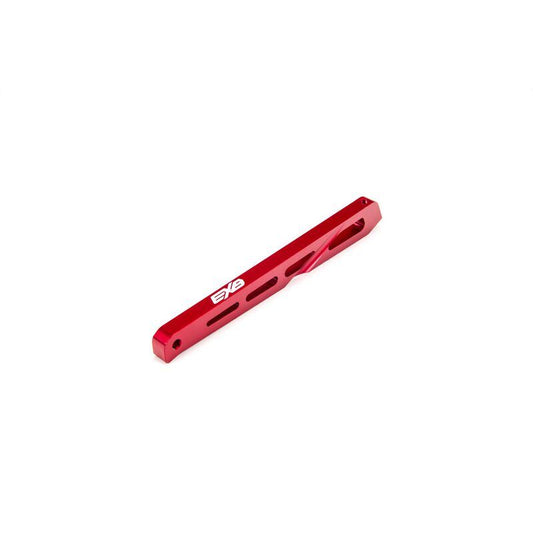Rear Center Chassis Brace Aluminum 120mm Red by Arrma