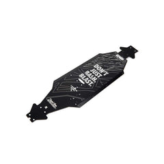 Aluminum Chassis CNC 7075 T6 LWB Black by Arrma