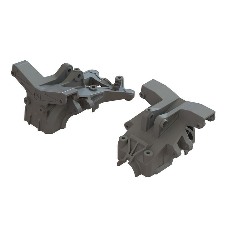 Composite Upper Gearbox Covers and Shock Tower by Arrma