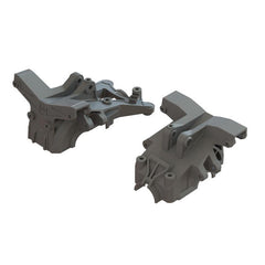 Composite Upper Gearbox Covers and Shock Tower by Arrma