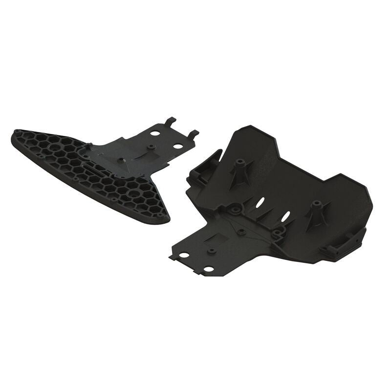 Lower Front Bumper and Rear Diffuser Set Suits Infraction and Vendetta 4x4 by AR