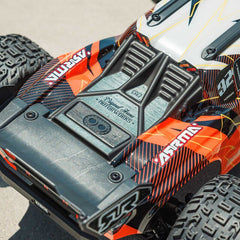 1/10 VORTEKS MEGA 550 Brushed 2WD Stadium Truck RTR with Battery & Charger, Oran