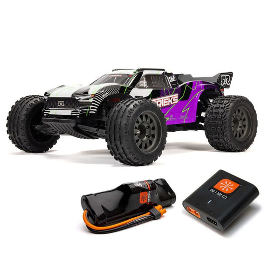 1/10 VORTEKS 2WD RTR Brushed Stadium Truck (Battery & Charger Included), Purple