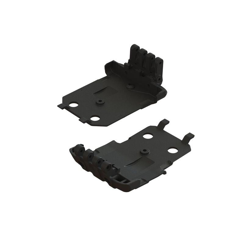 Lower Skidplates (2) 4S V2 Kraton and Outcast by ARRMA