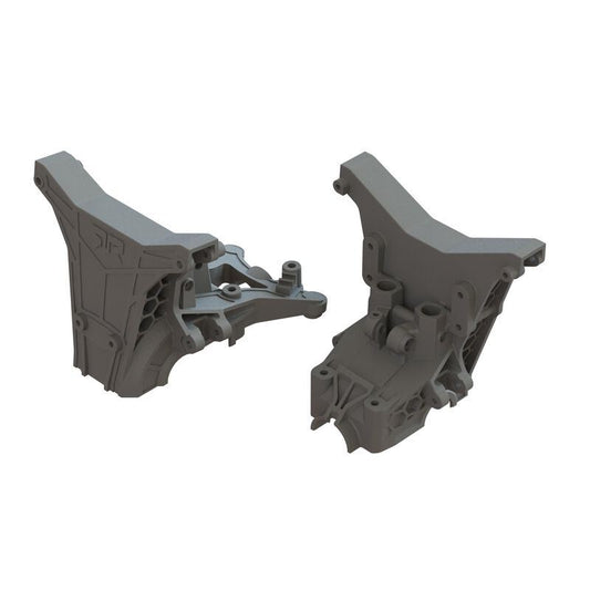 F/R Composite Upper Gearbox Covers/Shock Tower 4S Kraton and Outcast V2 by ARRMA