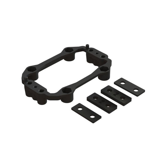 Aluminum Servo Mount Plastic Holder Set by Arrma