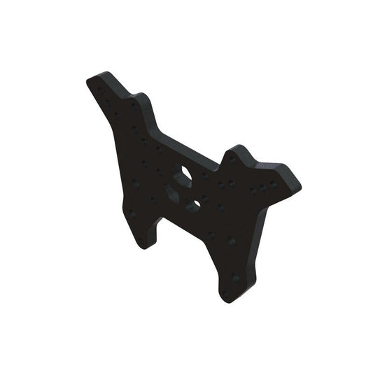 Front Shock Tower Aluminum Black by Arrma