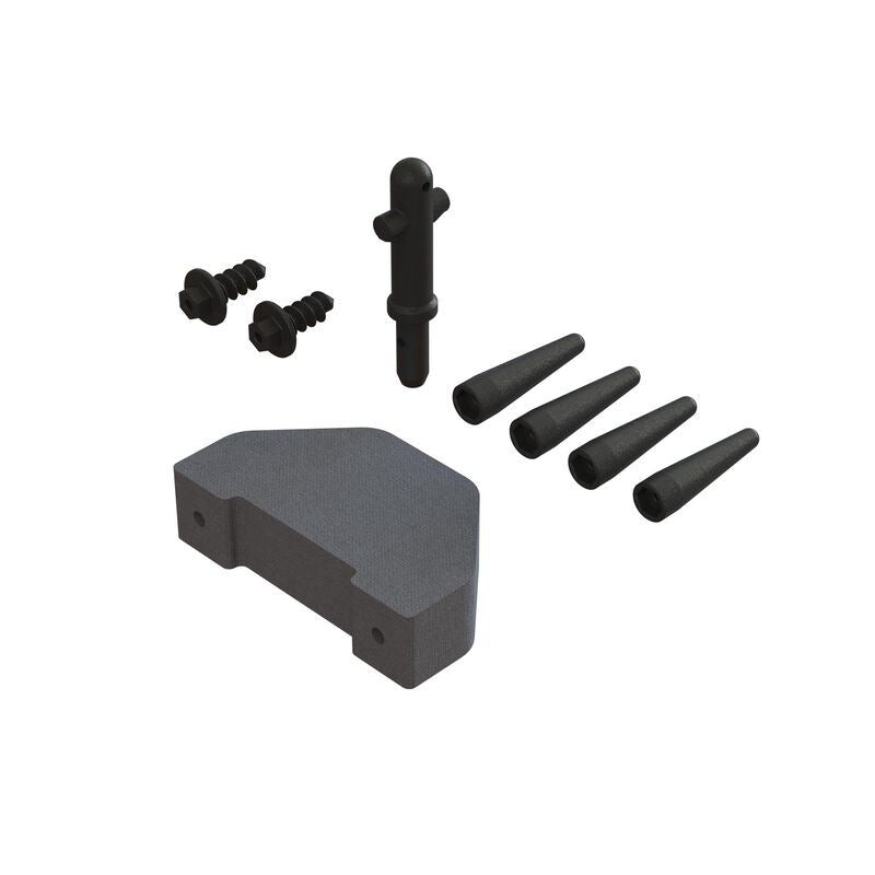 Foam Bumper and Roll Cage Fixings Set by Arrma