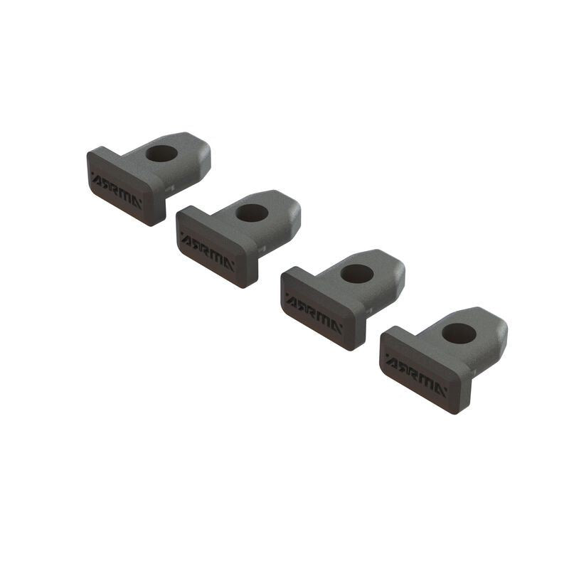 Chassis Brace Insert - V2 Aluminum Brace by Arrma