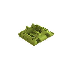 Rear Lower Skid/Gearbox Mount (1pc) - Fluoro Yellow by Arrma