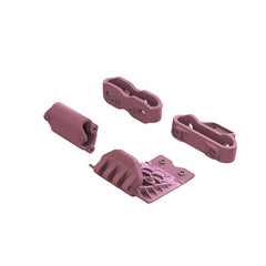 Lower Skid And Bumper Mount Set - Pink by Arrma