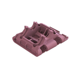 Rear Lower Skid/Gearbox Mount (1pc) - Pink by Arrma