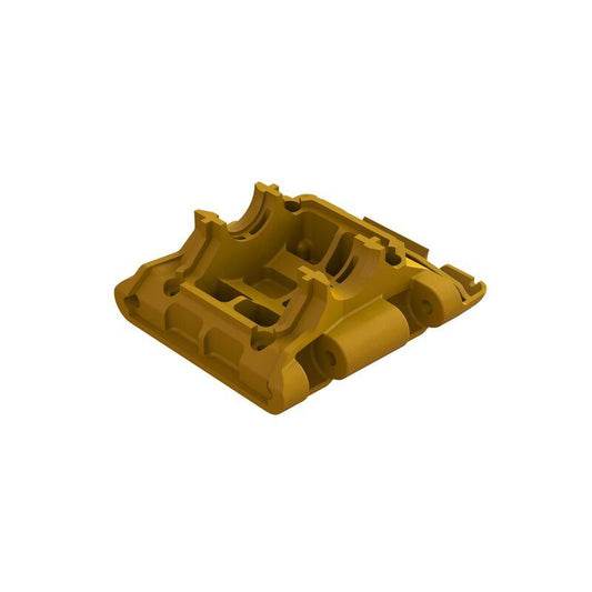 Rear Lower Skid/Gearbox Mount (1pc) - Orange by Arrma