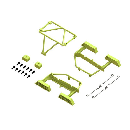 Desert Truck Body Roll Cage Set (Yellow) - Mojave GROM by ARRMA