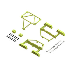 Desert Truck Body Roll Cage Set (Yellow) - Mojave GROM by ARRMA