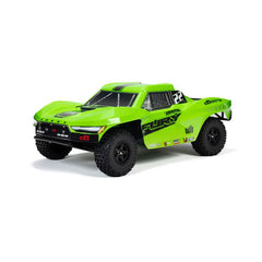 1/10 FURY MEGA 550 2WD Short Course Truck RTR, Green (Requires Battery and Charg