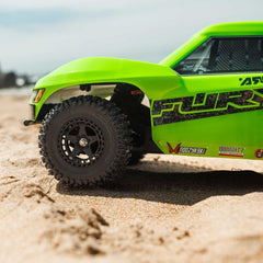 1/10 FURY MEGA 550 2WD Short Course Truck RTR, Green (Requires Battery and Charg