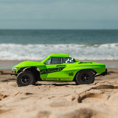 1/10 FURY MEGA 550 2WD Short Course Truck RTR, Green (Requires Battery and Charg