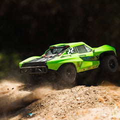 1/10 FURY MEGA 550 2WD Short Course Truck RTR, Green (Requires Battery and Charg