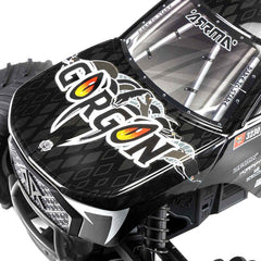 1/10 GORGON 2WD Ready-To-Assemble Kit Brushed Monster Truck (Battery & Charger I