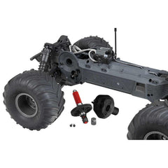 1/10 GORGON 2WD Ready-To-Assemble Kit Brushed Monster Truck (Battery & Charger I