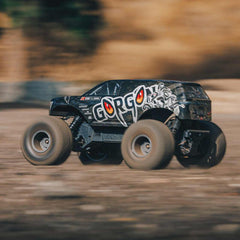 1/10 GORGON 2WD Ready-To-Assemble Kit Brushed Monster Truck (Battery & Charger I