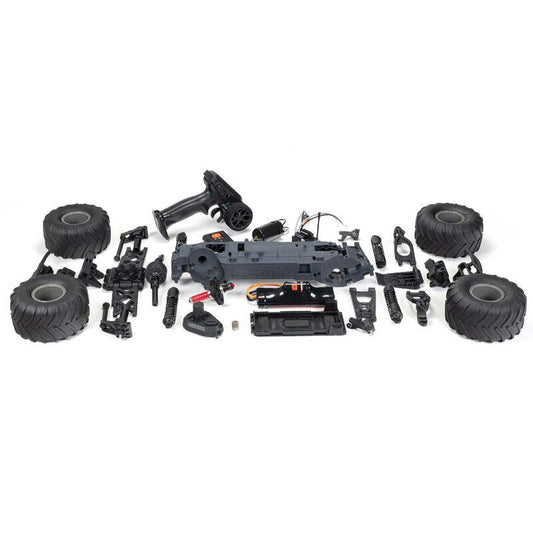 1/10 GORGON 2WD Ready-To-Assemble Kit Brushed Monster Truck (Battery & Charger I