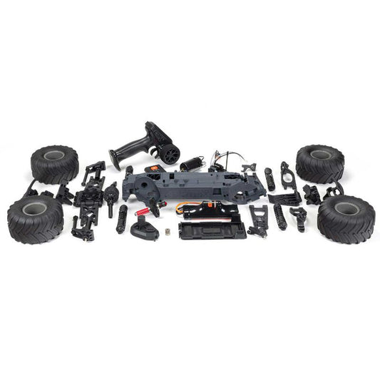 1/10 GORGON 2WD RTA Kit Brushed Monster Truck (Battery & Charger Included),
