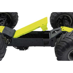 1/10 GORGON 2WD RTR Brushed Monster Truck (Battery & Charger Included), Yellow b