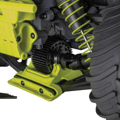 1/10 GORGON 2WD RTR Brushed Monster Truck (Battery & Charger Included), Yellow b