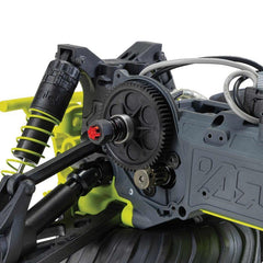 1/10 GORGON 2WD RTR Brushed Monster Truck (Battery & Charger Included), Yellow b