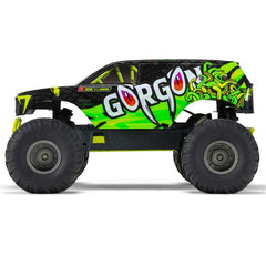1/10 GORGON 2WD RTR Brushed Monster Truck (Battery & Charger Included), Yellow b