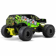 1/10 GORGON 2WD RTR Brushed Monster Truck (Battery & Charger Included), Yellow b