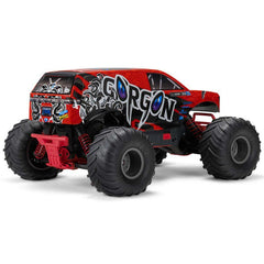 1/10 GORGON 2WD RTR Brushed Monster Truck (Battery & Charger Included), Red by A