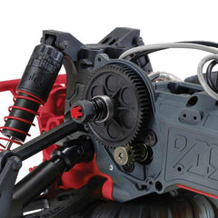 1/10 GORGON 2WD RTR Brushed Monster Truck (Battery & Charger Included), Red by A
